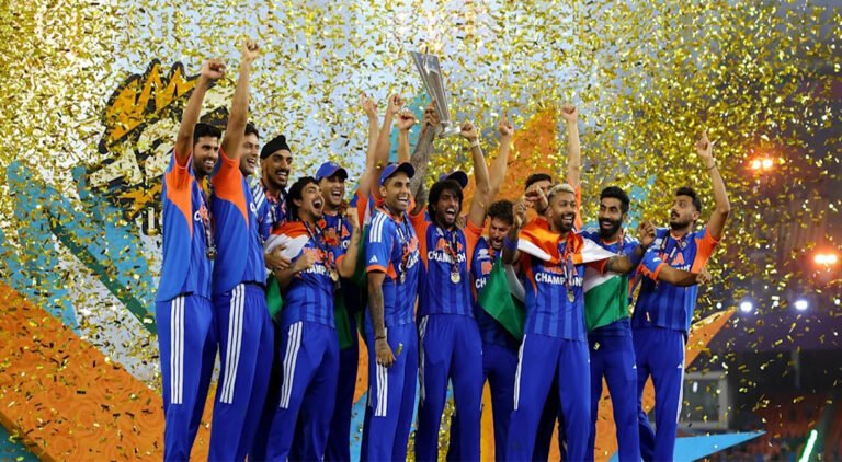 India lifts T20 World Cup trophy 2026
